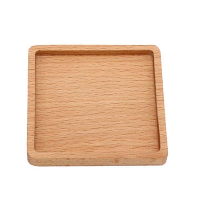 Eco Friendly Beech Wood Coasters