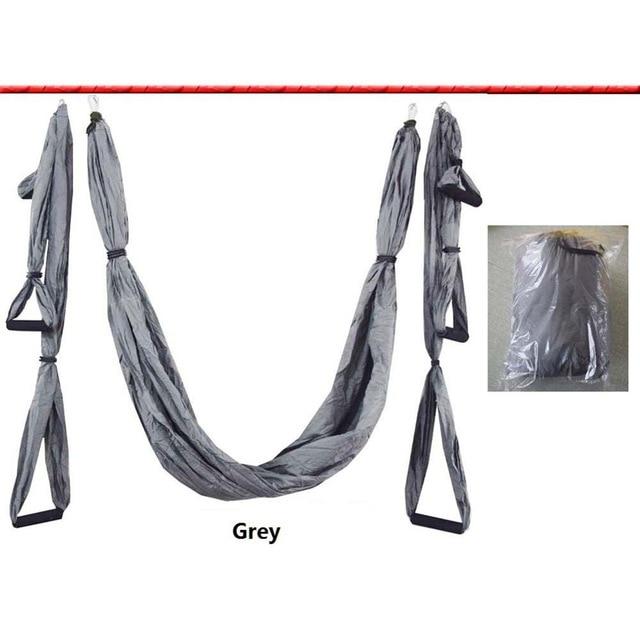 Anti Gravity Aerial Yoga Hammock Hanging Belt Swing Trapeze Home Gym Fitness Exercises