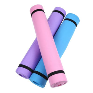 4Mm Pilates Yoga Mat Non Slip Exercise Pad Home Gym Fitness