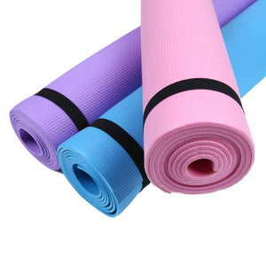 4Mm Pilates Yoga Mat Non Slip Exercise Pad Home Gym Fitness