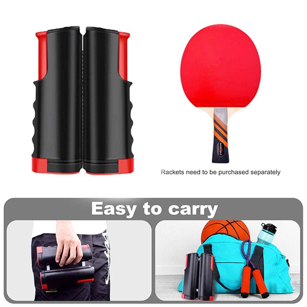 Portable Retractable Table Tennis Net Family Games Ping Pong Equipment