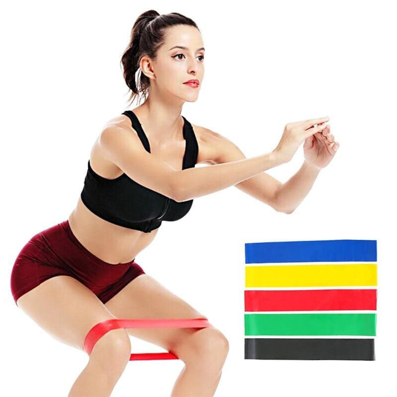 Resistance Bands Set Elastic For Fitness Rubber Gum Sport Au Stock