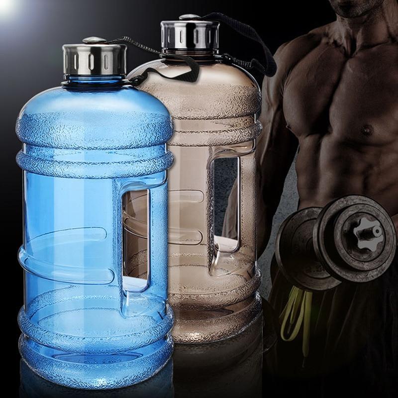 2.2Litre Sports Water Bottle Home Gym Fitness Workout Bpa Free Drink