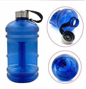 2.2Litre Sports Water Bottle Home Gym Fitness Workout Bpa Free Drink