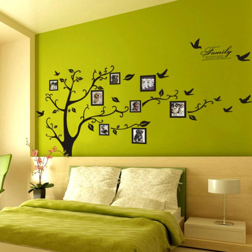 Large 200X250cm Diy Photo Tree Removable Wall Stickers Mural Art Home Decor