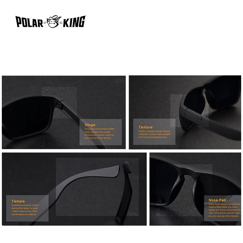 Black Polarized Sunglasses For Men Eyewear Protection