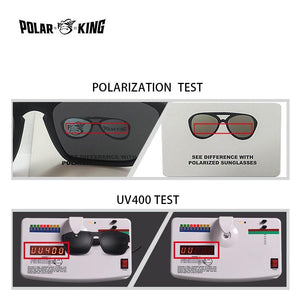 Black Polarized Sunglasses For Men Eyewear Protection