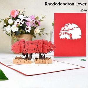 3D Pop Up Cards Romantic Love Valentines Day Wedding Anniversary Gifts