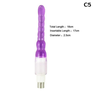 House Of Dasein 28 Types Pink Purple Dildos A2 / F2 Sex Machine Attachments