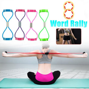 Resistance Band Back Stretch Belt Home Gym Fitness Equipment