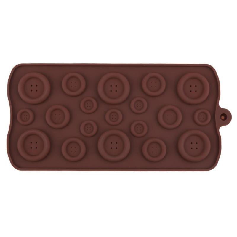 Silicone Button Shapes Fondant Chocolate Mould Cake Decorating Tool