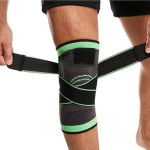 Elastic 3D Pressurised Knee Brace Compression Support Sleeve
