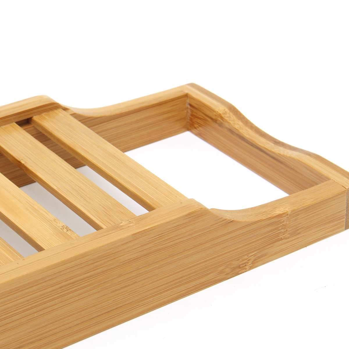 Wooden Luxury Bath Caddy Tub Wine And Food Tray Holder