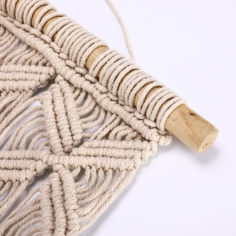 Boho Style Cat Swing Hanging Macrame Pet Bed Holder