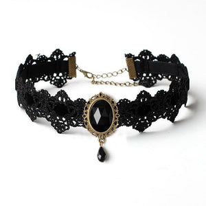 Gothic Lace Choker