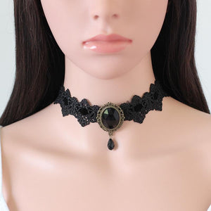 Gothic Lace Choker