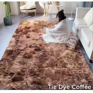 Soft And Fluffy Long Hair Carpets Corridor Balcony Laundry Room Bedroom Non-Slip Mats