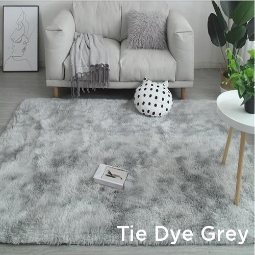 Soft And Fluffy Long Hair Carpets Corridor Balcony Laundry Room Bedroom Non-Slip Mats