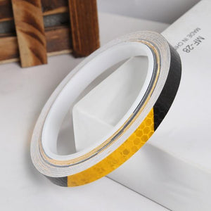 8M Bike Reflective Stickers Cycling Fluorescent Reflector Tape Mtb Bicycle Accessories