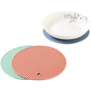 Silicone Heat Resistant Coaster Flexible Mat Jar Opener Table Protector