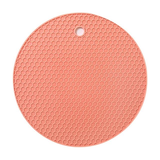 Silicone Heat Resistant Coaster Flexible Mat Jar Opener Table Protector