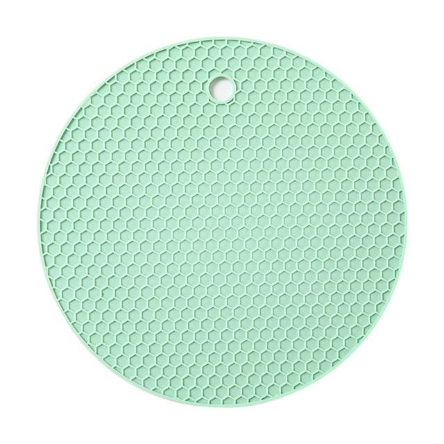 Silicone Heat Resistant Coaster Flexible Mat Jar Opener Table Protector