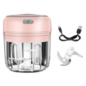 Usb Rechargeable Mini Food Processor Garlic Chopper