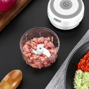 Usb Rechargeable Mini Food Processor Garlic Chopper