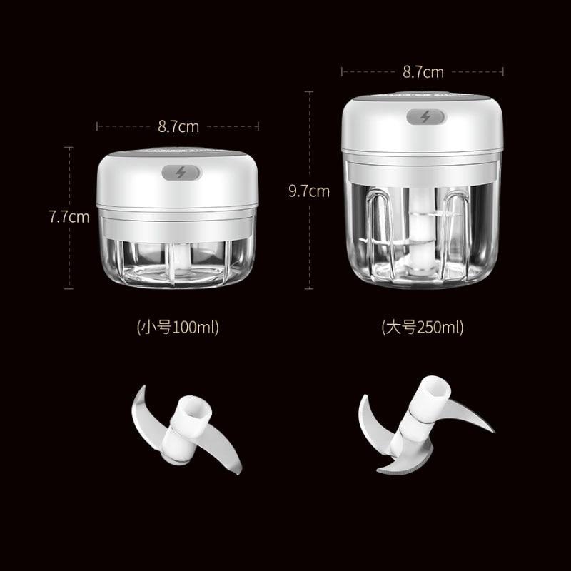 Usb Rechargeable Mini Food Processor Garlic Chopper