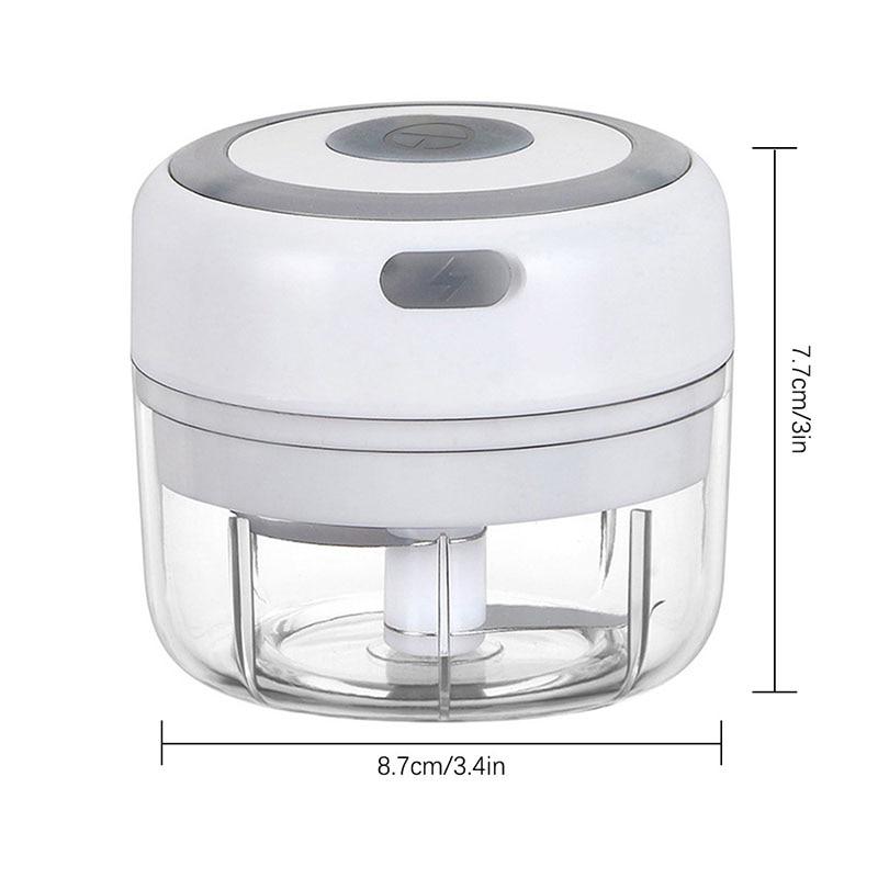 Usb Rechargeable Mini Food Processor Garlic Chopper