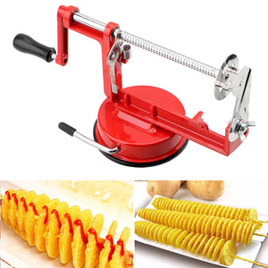 Manual Operation Potato Twister Tornado Apple Slicer Spiralizer