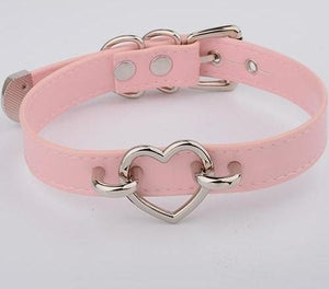 House Of Dasein Bdsm Heart Choker Collar Submissive Symbolic Jewelry Kink Fetish