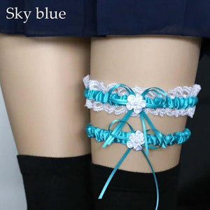 House Of Dasein Ruffled Garter Belt Set Kawaii Lingerie Women