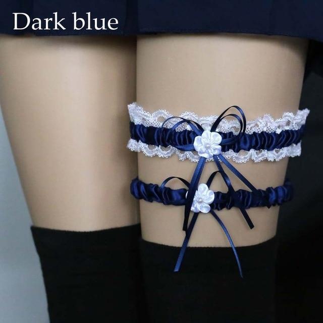 House Of Dasein Ruffled Garter Belt Set Kawaii Lingerie Women