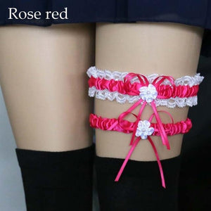 House Of Dasein Ruffled Garter Belt Set Kawaii Lingerie Women