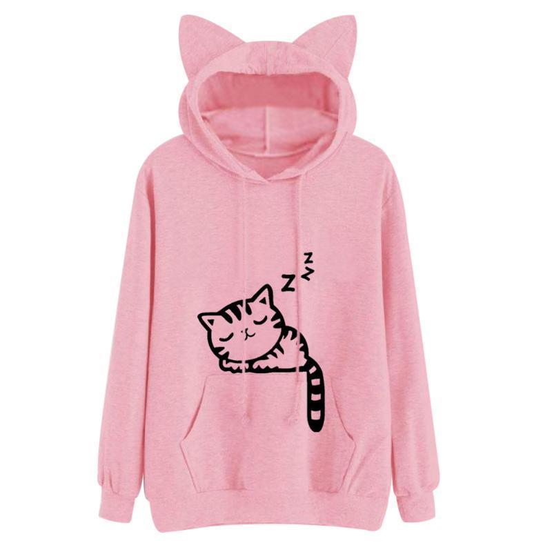 Sleepy Cat Hoodie