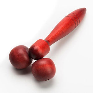 Wooden Face Body Roller Relaxing Massager Bdsm Aftercare