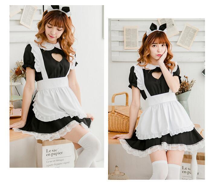 Complete Neko Maid Outfit Kawaii Costume Women