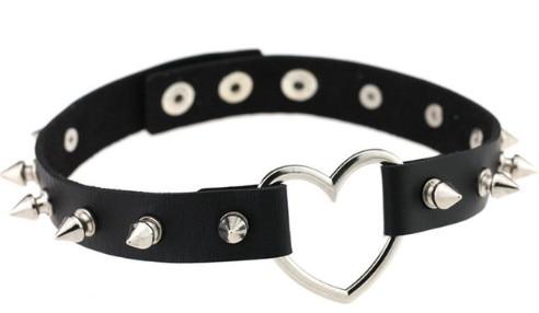 Black Collar Choker Slave Submissive Bondage Kink Fetish Restraint