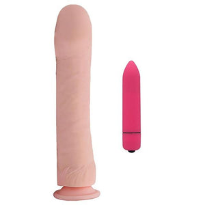 House Of Dasein Huge Soft Silicone Dildo 26Cm Flexible Vibrator