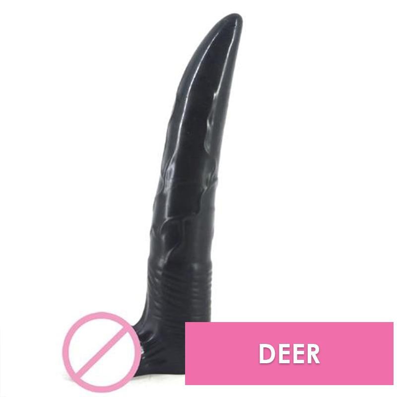 House Of Dasein Monster Werewolf Dildo Dong Fantasy Black Deer Large