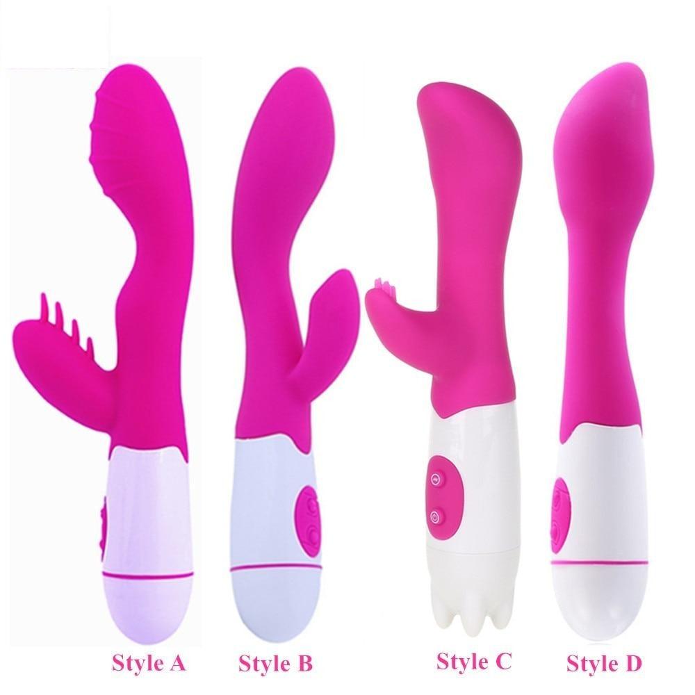 House Of Dasein Pink G Spot Rabbit Vibrator Silicone Massager 4 Styles