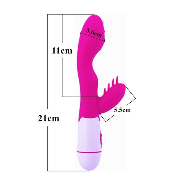 House Of Dasein Pink G Spot Rabbit Vibrator Silicone Massager 4 Styles