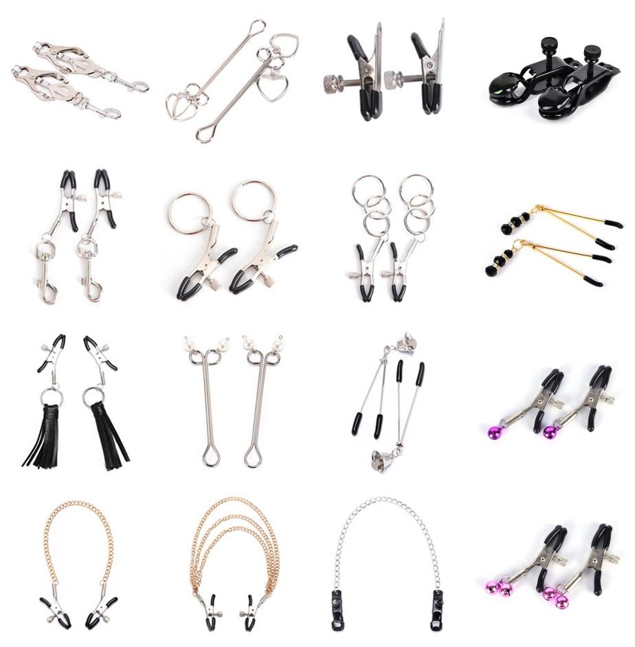 Nipple Clamps Bondage Slave Accessories Bdsm Kink Fetish