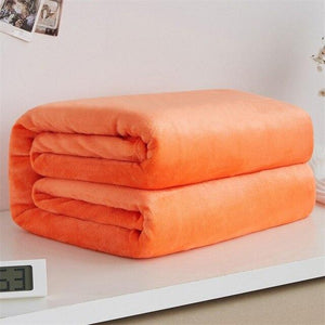 Super Soft Fleece Blanket 220Gsm Light Weight Throw Bedspread