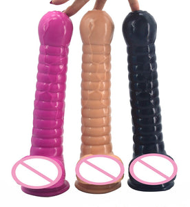 Textured Silicone Cock And Balls Dong Big Penis Anal Dildo Suction Cup Masturbation