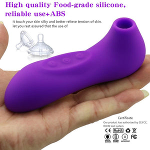 Powerful Clitoral Suction Vibrator Rechargeable