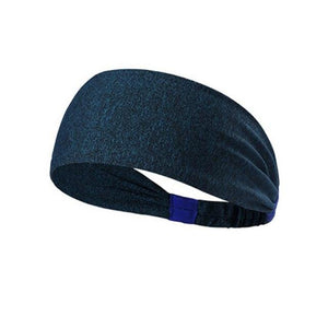 Women Sports Yoga Sweatband Elastic Running Headwrap Home Gym Fitness Exercise