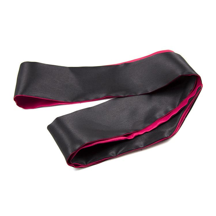 Satin Eye Mask Bdsm Blindfold Bondage Fetish Restraints