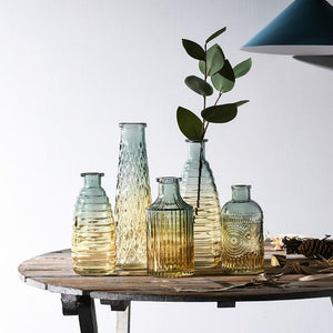 Seaside Glass Vases Coastal Home Decor